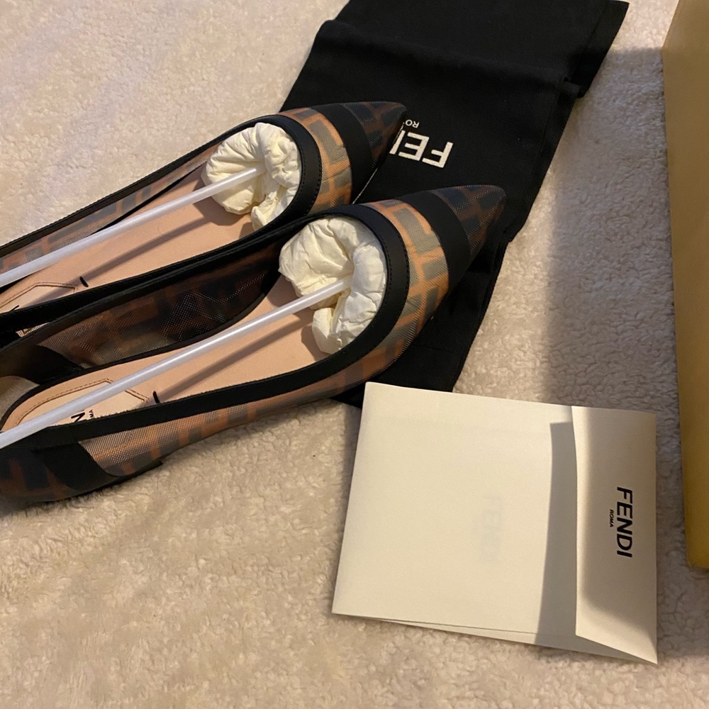 Authentic Fendi ballerina Flat